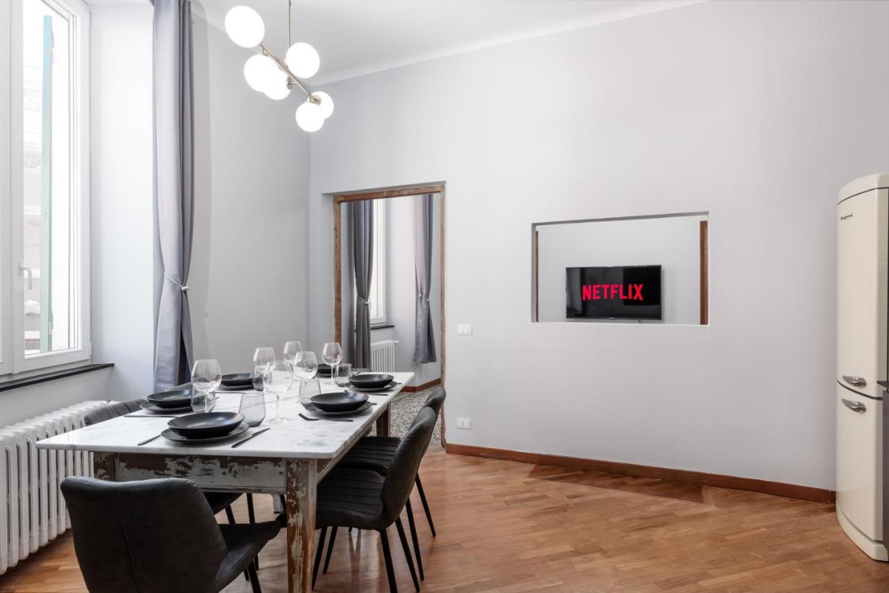 Apartamento Esclusivo 130 Mq + Terrazzo Via San Vincenzo Génova Exterior foto